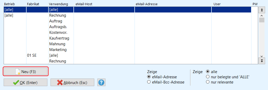Loco-Soft E-Mail Versand 2
